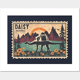 Daisy Mountain Mountaineering with Dinosaur Arizona Campsite and Trails Posters and Art